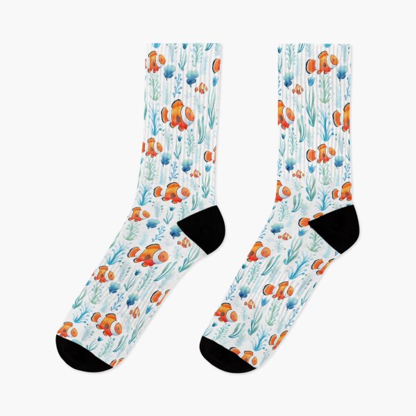 Aperçu de l'œuvre Cheerful Clownfish Symphony créée et vendue par qoodesignstudio.