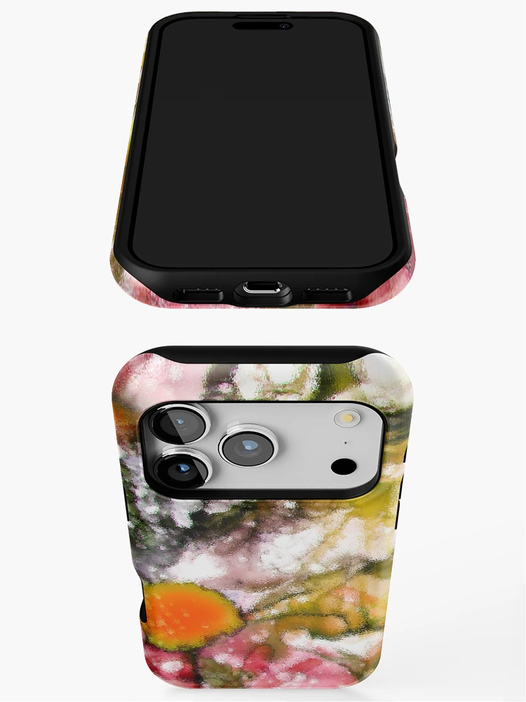 Thumbnail 3 of 4, iPhone Case, Spring Abstract designed and sold by Alexandra Lavizzari.