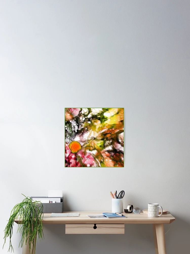 Thumbnail 2 of 3, Poster, Spring Abstract designed and sold by Alexandra Lavizzari.