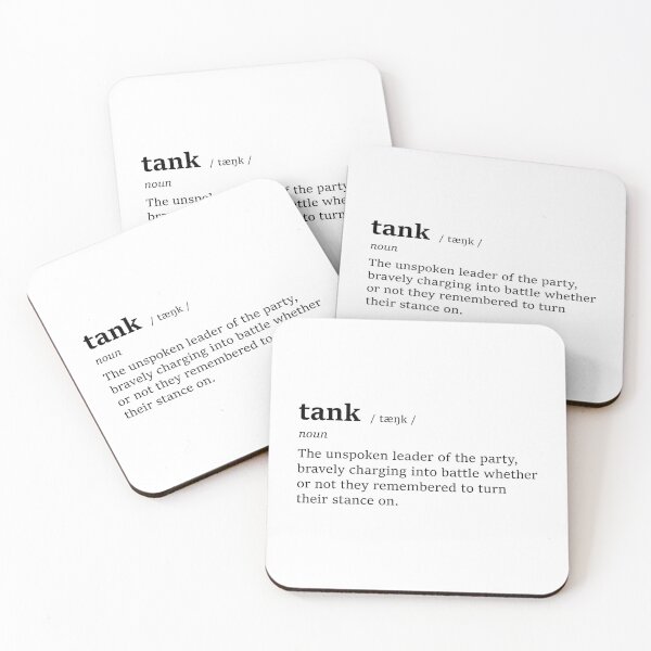 Item preview, Final Fantasy XIV Tank Definition designed and sold by opemelk.