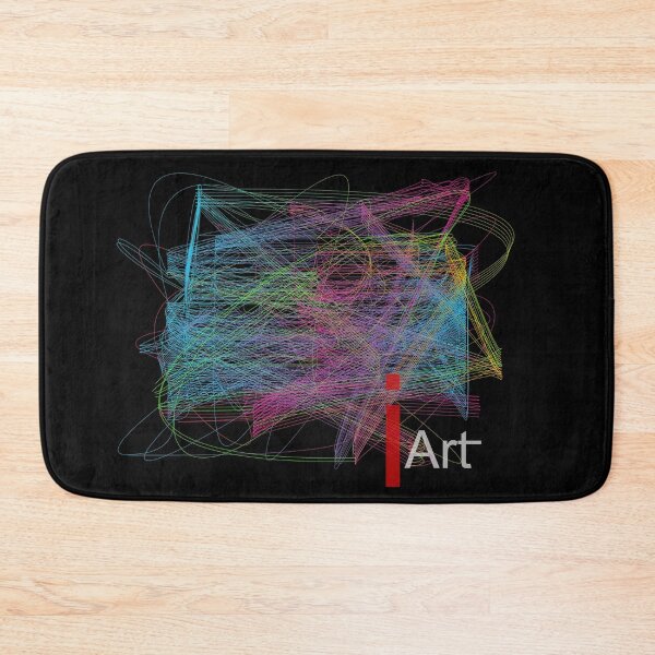Item preview, i art Dark abstract background with a glowing abstract waves mix line full color designed and sold by wudtipun.