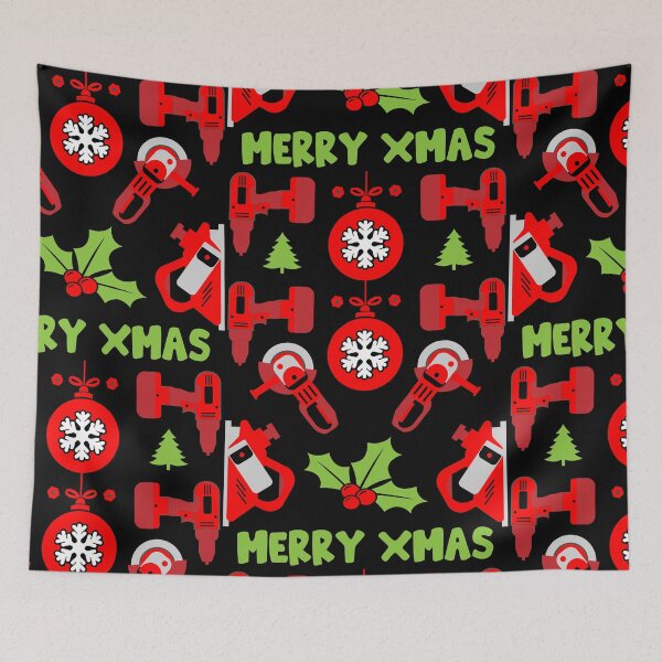 Item preview, Construction Ugly Xmas Sweatshirt designed and sold by happygiftideas.