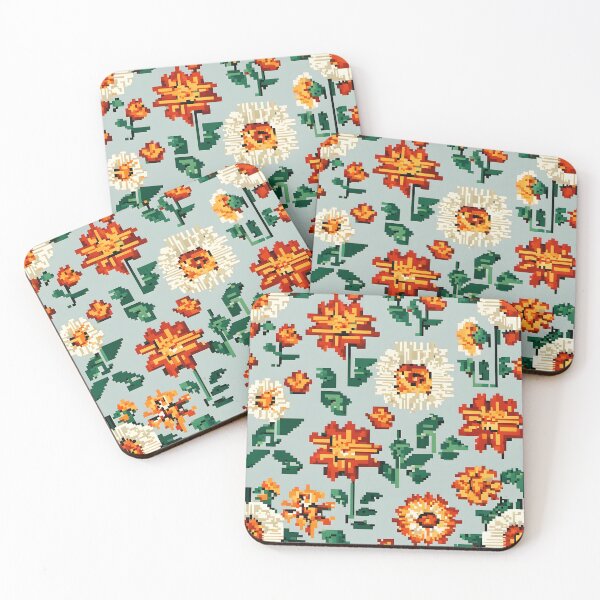 Item preview, textile and wallpaper patterns. a printable digital illustration work. floral print designs. designed and sold by APHIDAT-TA.