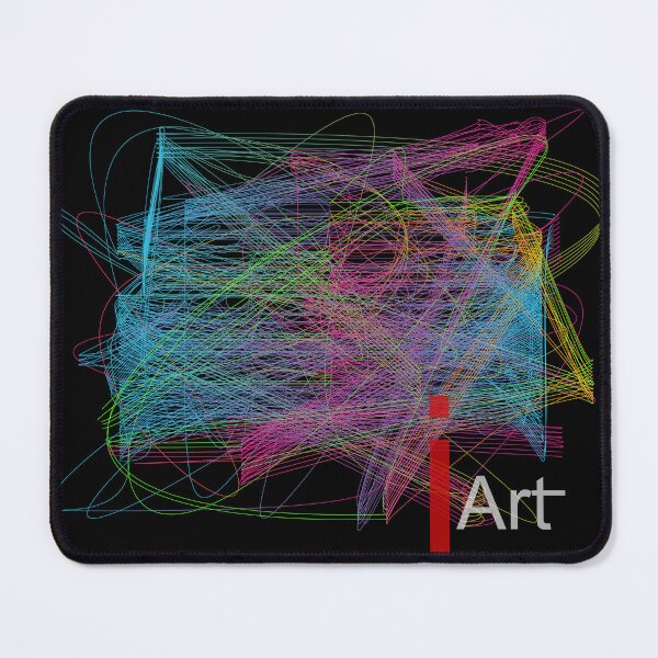 Item preview, i art Dark abstract background with a glowing abstract waves mix line full color designed and sold by wudtipun.