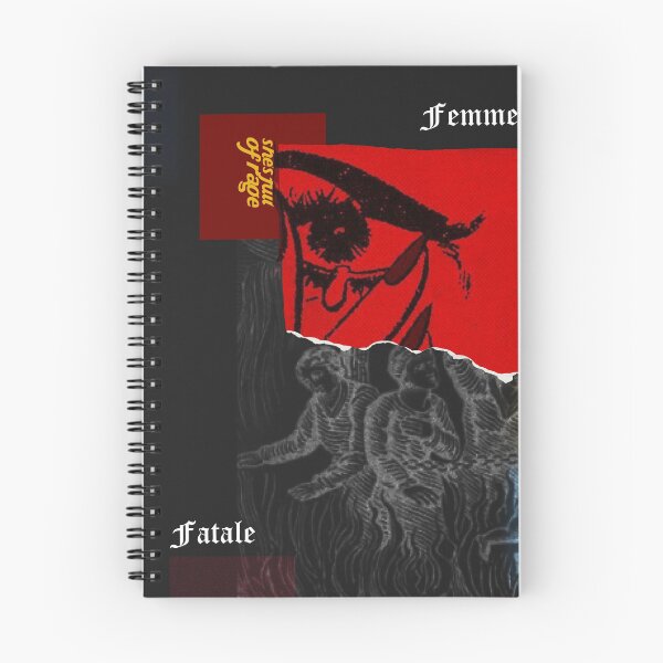 Item preview, Femme Fatale, Female rage- Dark feminine poster designed and sold by shreya ranjan.
