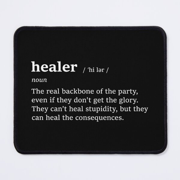 Item preview, Healer Definition TTRPG Final Fantasy World of Warcraft DnD designed and sold by opemelk.