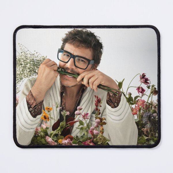 Item preview, Pedro Pascal Flower Chompy designed and sold by ZelleDa.