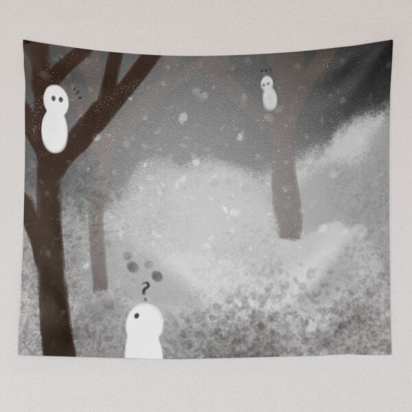 Item preview, Snow Ghosts designed and sold by Katie Sharp.