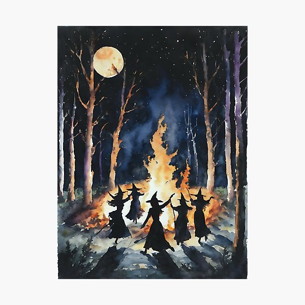 Fire Dance Photographic Print