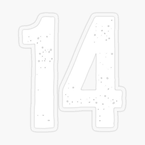 number-14-sticker-for-sale-by-paulsdesign-redbubble