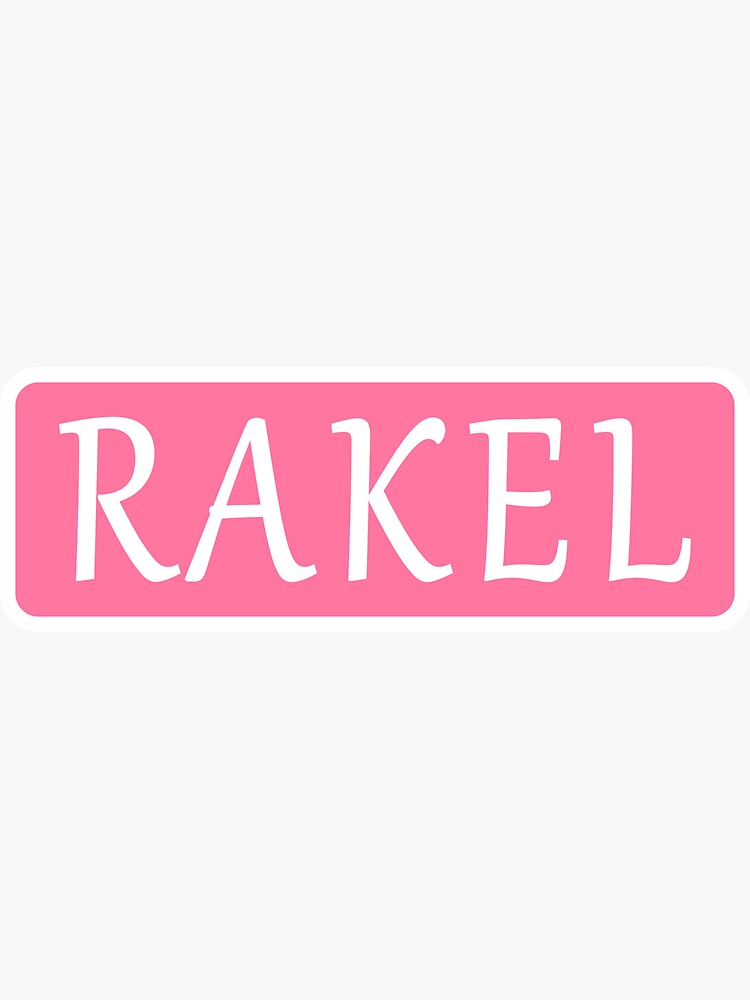 Rakel Name | Sticker