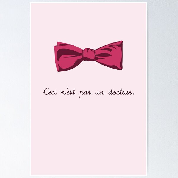Item preview, Ceci n'est pas un docteur designed and sold by sirwatson.