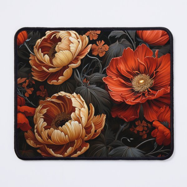 Item preview, Beautiful flower in dark theme designed and sold by Chuthamath.