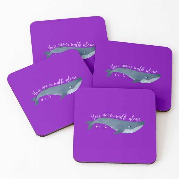 Item preview, You Never Walk Alone Whale (BTS) designed and sold by EspyDesignCo.