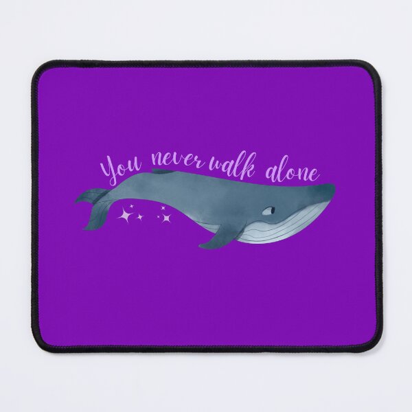 Item preview, You Never Walk Alone Whale (BTS) designed and sold by EspyDesignCo.