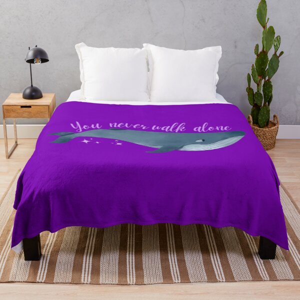 Item preview, You Never Walk Alone Whale (BTS) designed and sold by EspyDesignCo.