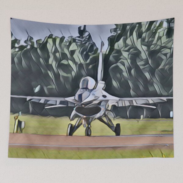 Item preview, F16 Head On Departure In Retro Pop designed and sold by Fearless-Fox.
