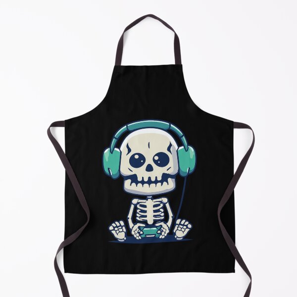 Item preview, Skeleton Playing Videogames designed and sold by ElCrocodel.