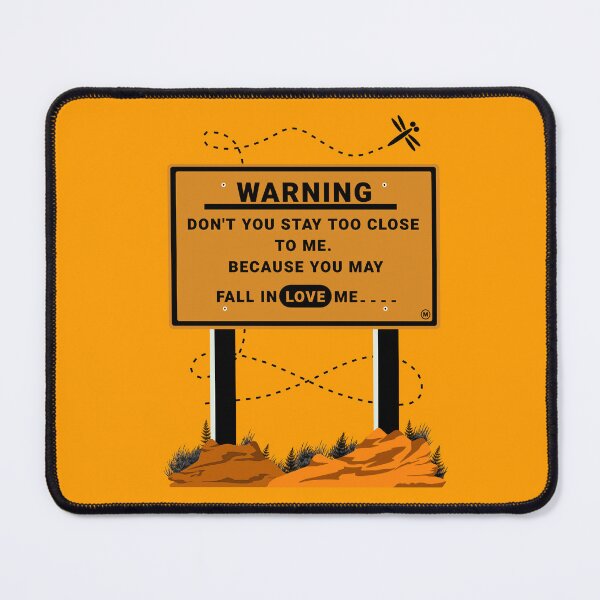Item preview, Warning of the Love  designed and sold by MuttofaTH.