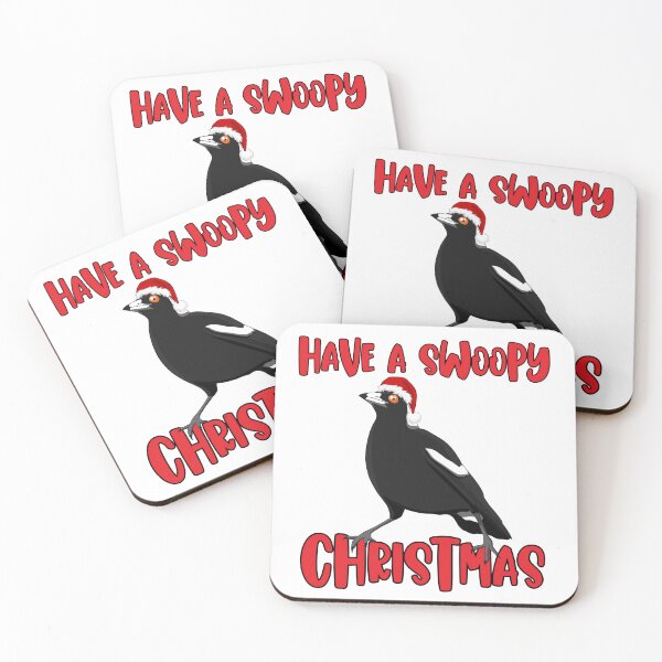 Item preview, Magpie Christmas - Have a swoopy Christmas designed and sold by aussiemaggieluv.