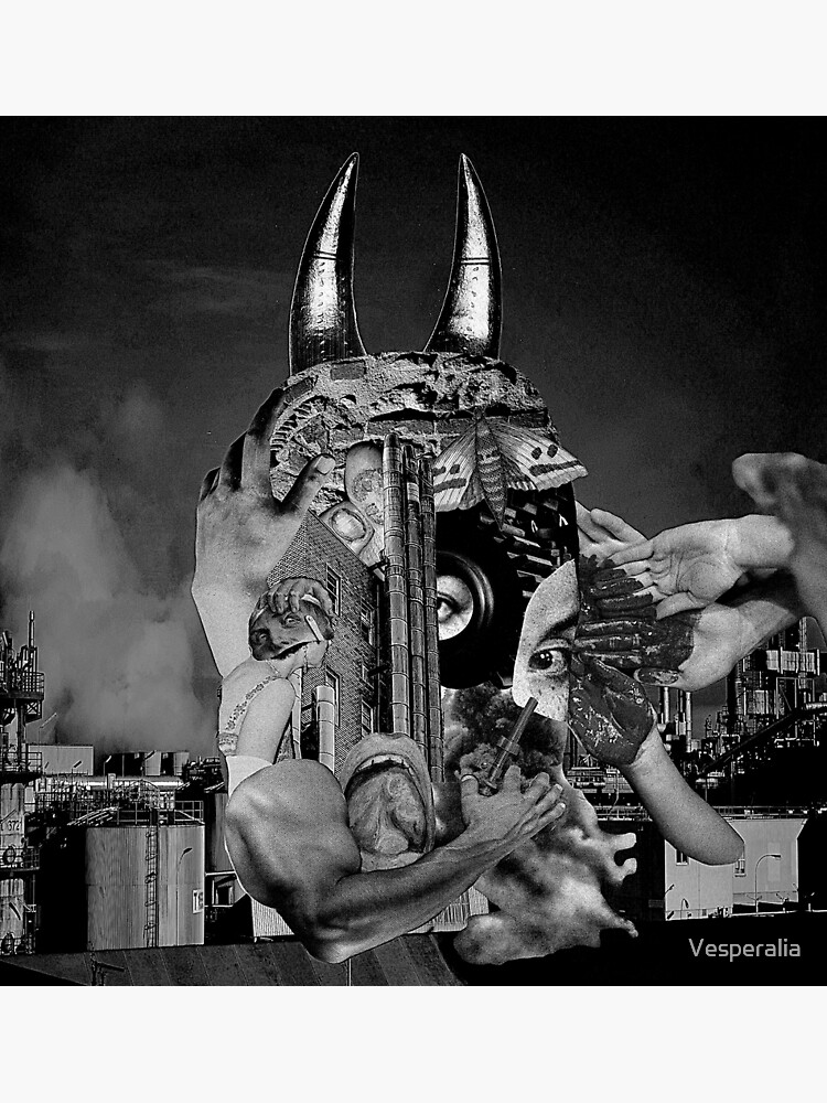 Thumbnail 7 of 7, Framed Art Print, Industrial Inferno Obsession designed and sold by Vesperalia.