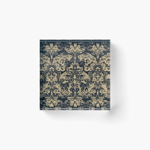 Item preview, Very Vintage Grunge Damask Pattern designed and sold by SamJanner.
