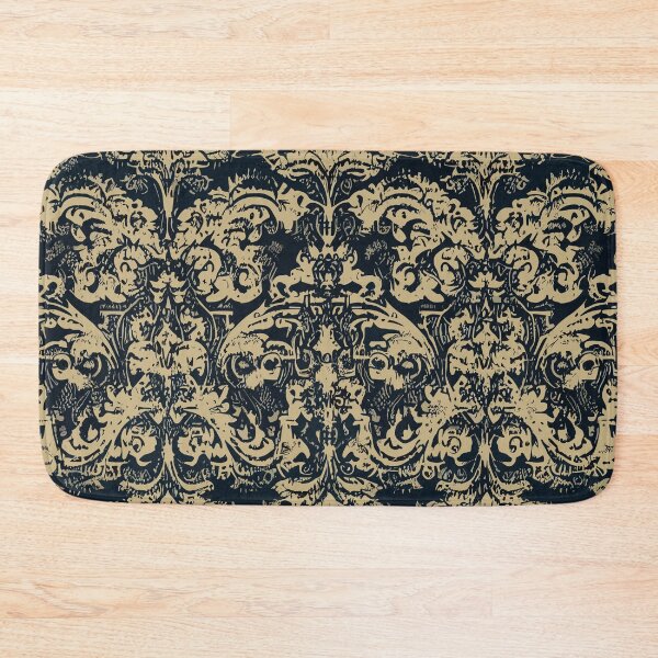 Item preview, Very Vintage Grunge Damask Pattern designed and sold by SamJanner.