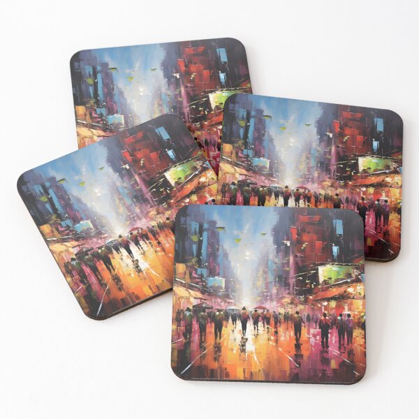 Item preview, city nightlife designed and sold by OopsBubble.