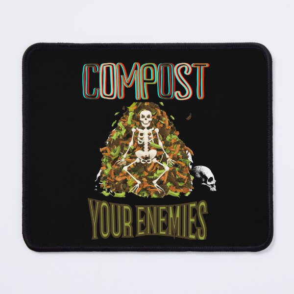 Item preview, compost your enemies, Halloween, designed and sold by Reflect33.