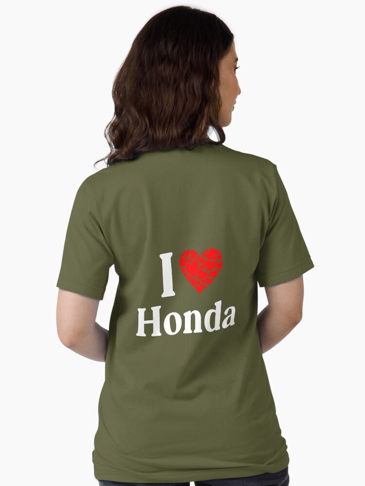 Tシャツ・カットソー HONDA MOTORCYCLE I Love Honda Ringer TshirtYelloew 1964 Honda Brand Tee – Vintage Culture