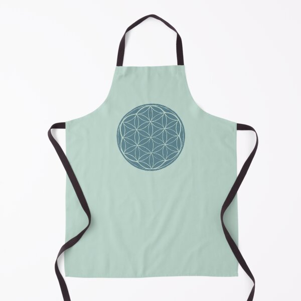 Artikelvorschau, Flower of Life Linocut - Peacock + Mint entworfen und verkauft von Irene Estelle.