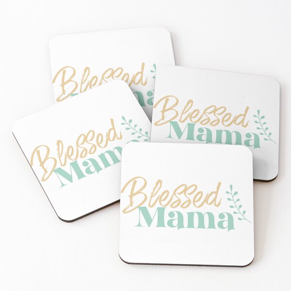 Item preview, Blessed MAMA  Mother Casual Short Sleeve Tops Soft T-Shirt designed and sold by elirashop.