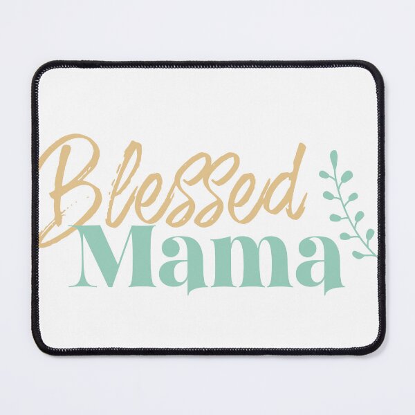 Item preview, Blessed MAMA  Mother Casual Short Sleeve Tops Soft T-Shirt designed and sold by elirashop.