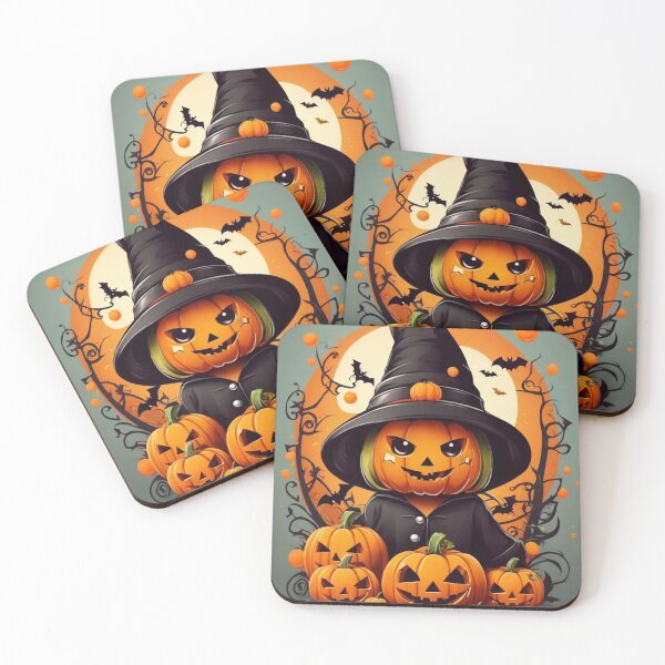 Item preview, Cartoony Halloween Pumpkin Witch#1 designed and sold by Exilyos-Arts.