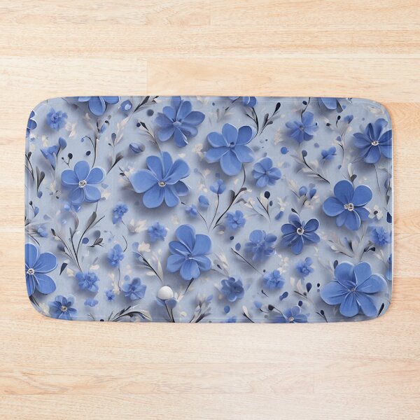 Item preview, Little Blue Flowers Seamless Pattern. designed and sold by ExtraEm.
