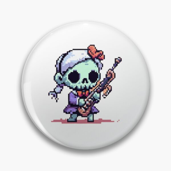 Item preview, a cute zombie playing a bassoon designed and sold by vidademusico.