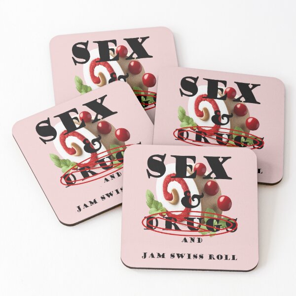 Item preview, Sex And No Drugs And Jam Swiss Roll Funny Quote designed and sold by taiche.