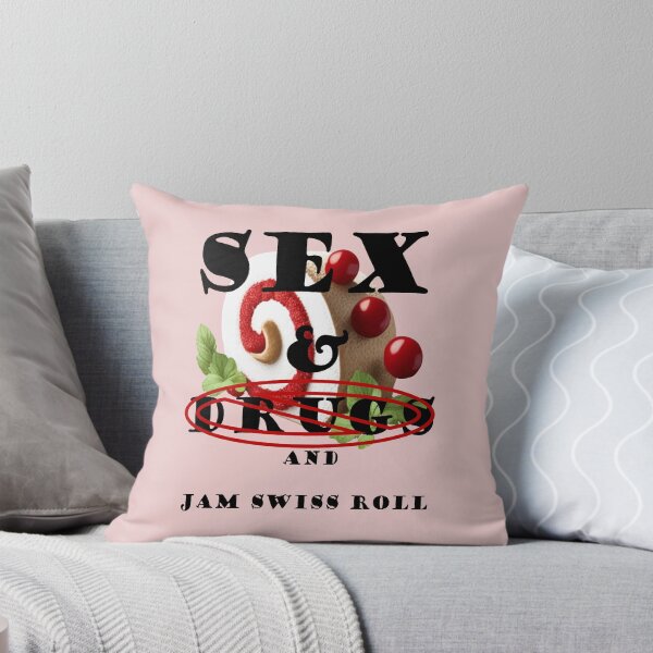 Item preview, Sex And No Drugs And Jam Swiss Roll Funny Quote designed and sold by taiche.
