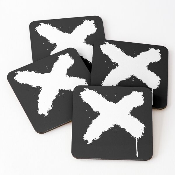 Item preview, Letter X white paint designed and sold by manuvila.