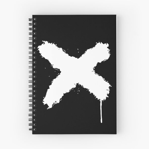 Item preview, Letter X white paint designed and sold by manuvila.