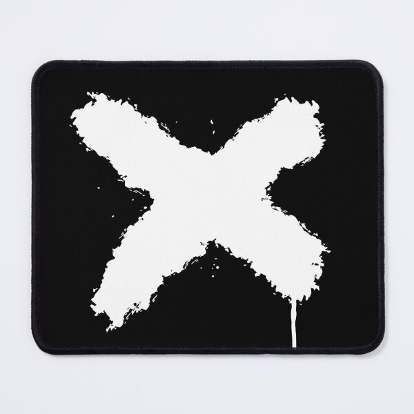 Item preview, Letter X white paint designed and sold by manuvila.