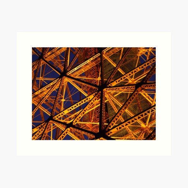 Tokyo Tower by night (1 of 3) Art Print