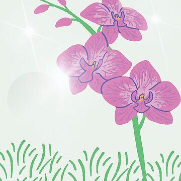 Pink Flower Sticker for Sale by laurenalynn