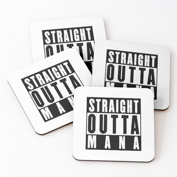 Item preview, Funny Straight Outta Mana Video Game Design designed and sold by jmtees6.