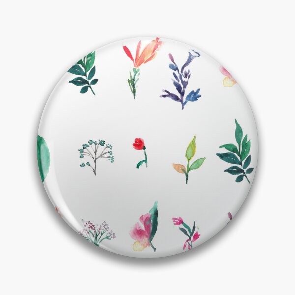 Item preview, Mini Watercolor Flowers designed and sold by shroukart.