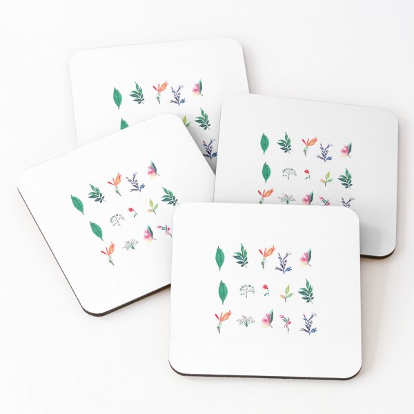 Item preview, Mini Watercolor Flowers designed and sold by shroukart.