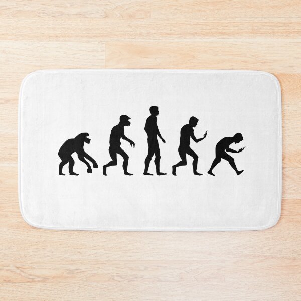 Item preview, Evolution funny cell phone addiction smombie monkey primate smartphone funny designed and sold by AndreMi.