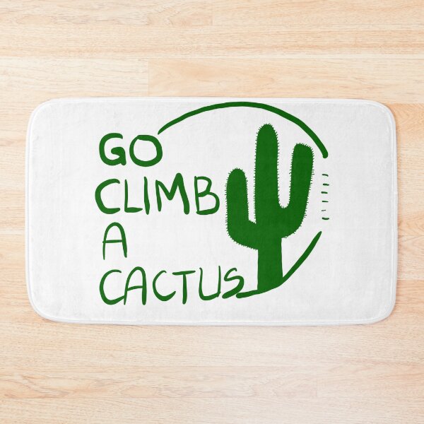 Aperçu de l'œuvre Allez grimper sur un cactus créée et vendue par shop happy ★★★★★.