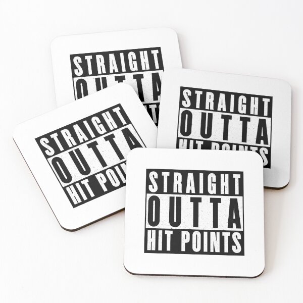Item preview, Funny Straight Outta Hit Points Gamer Design designed and sold by jmtees6.
