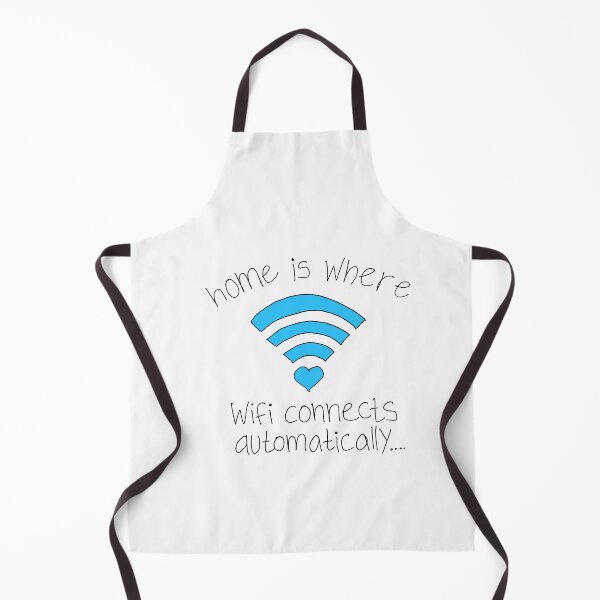 Item preview, Home is Where The Wifi Connects Automatically designed and sold by shop happy ★★★★★.